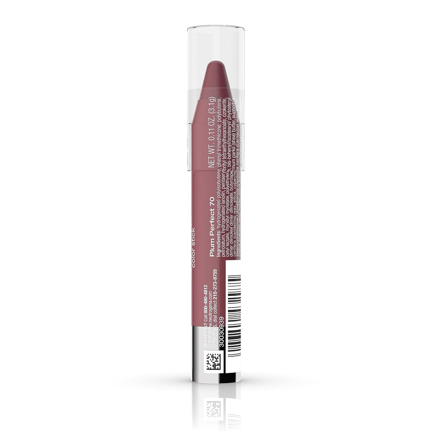 Moisturesmooth Color Lipstick - 70 Plum Perfect | Hydrating Formula, 0.011 Oz