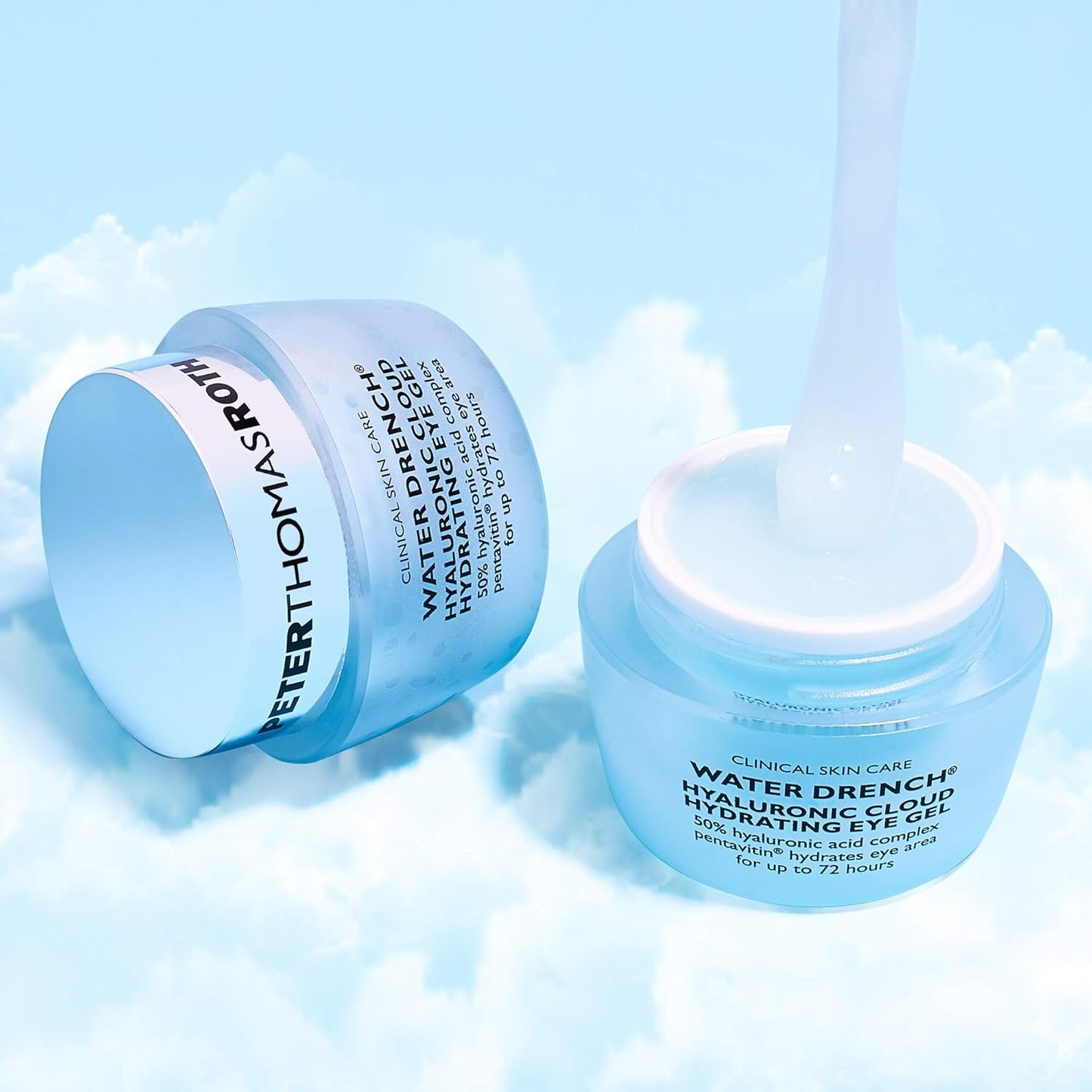 Peter Thomas Roth Water Drench® Eye Gel - Hydrating Hyaluronic Acid Formula for Fine Lines, Puffiness & Dark Circles
