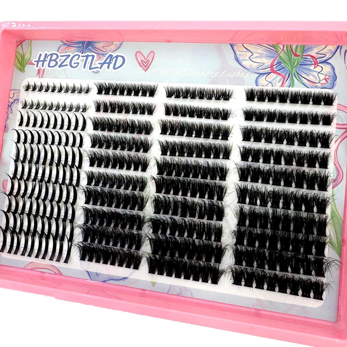HBZGTLAD Wholesale Eyelashes 10/20/30/40/50/100 Pairs Faux 3D Mink Lashes Natural False Eyelashes Makeup Cilios Thick Mink Eyelashes In (mix 50pair)