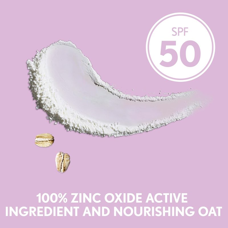 Aveeno Baby Zinc Oxide Mineral Sunscreen Lotion - SPF 50, Tear-Free, Water-Resistant, 7 fl. oz