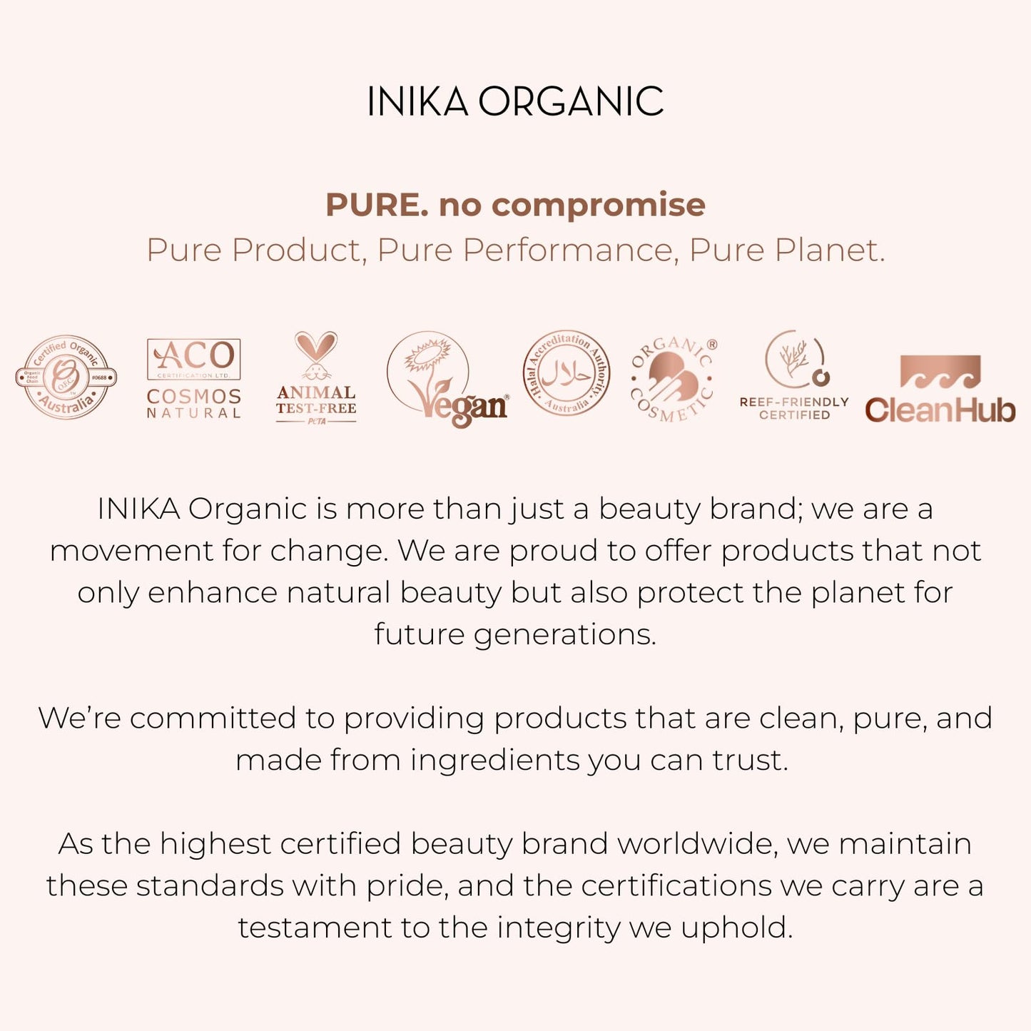 INIKA Organic Tinted Lip Serum | Ceramide + Peptide Infused, Sheer Wash of Color, Plumps, Softens, Smooths, Hydrates + Repairs. Natural & Vegan (Blush)