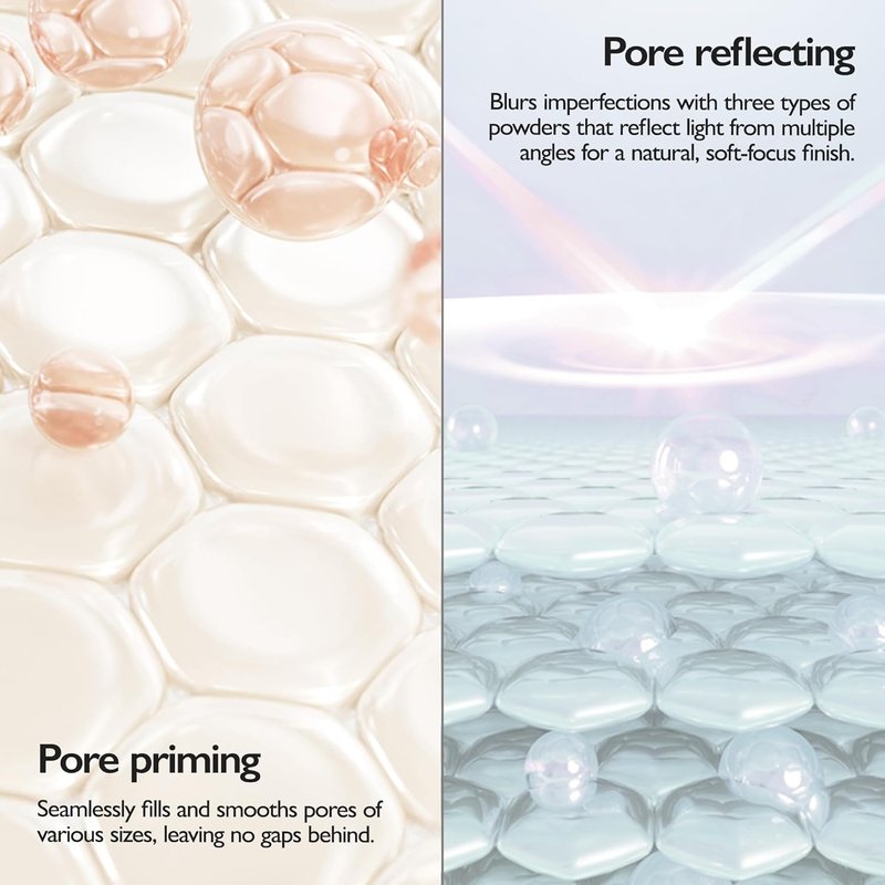 VIDIVICI Skin Illumination Mochi Primer - K-Beauty Pore Blurring Makeup Primer with 84% Skincare Ingredients | 1.05 fl oz