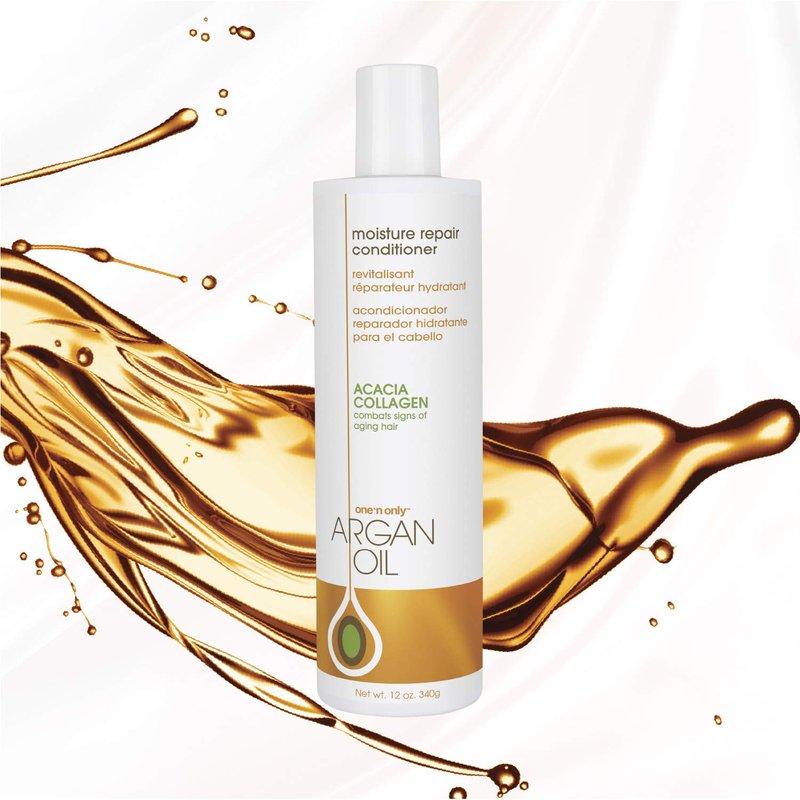 One 'n Only Argan Oil Moisture Repair Conditioner, Helps Detangle and Smooth Damaged Hair Cuticle to Improve Structure, Improves Shine and Manageability, 33.8 Fl. Oz