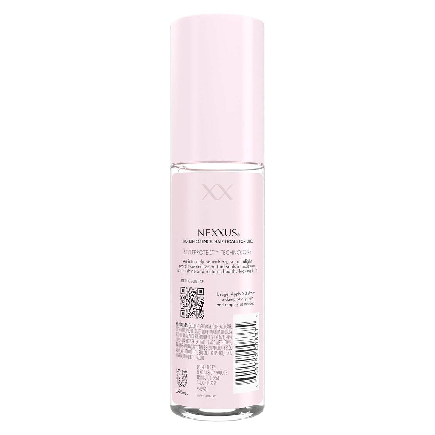 Nexxus Hair Oil - Ultra Lightweight Repair & Nourish Formula | 4 oz, STYLEPROTECT Technology