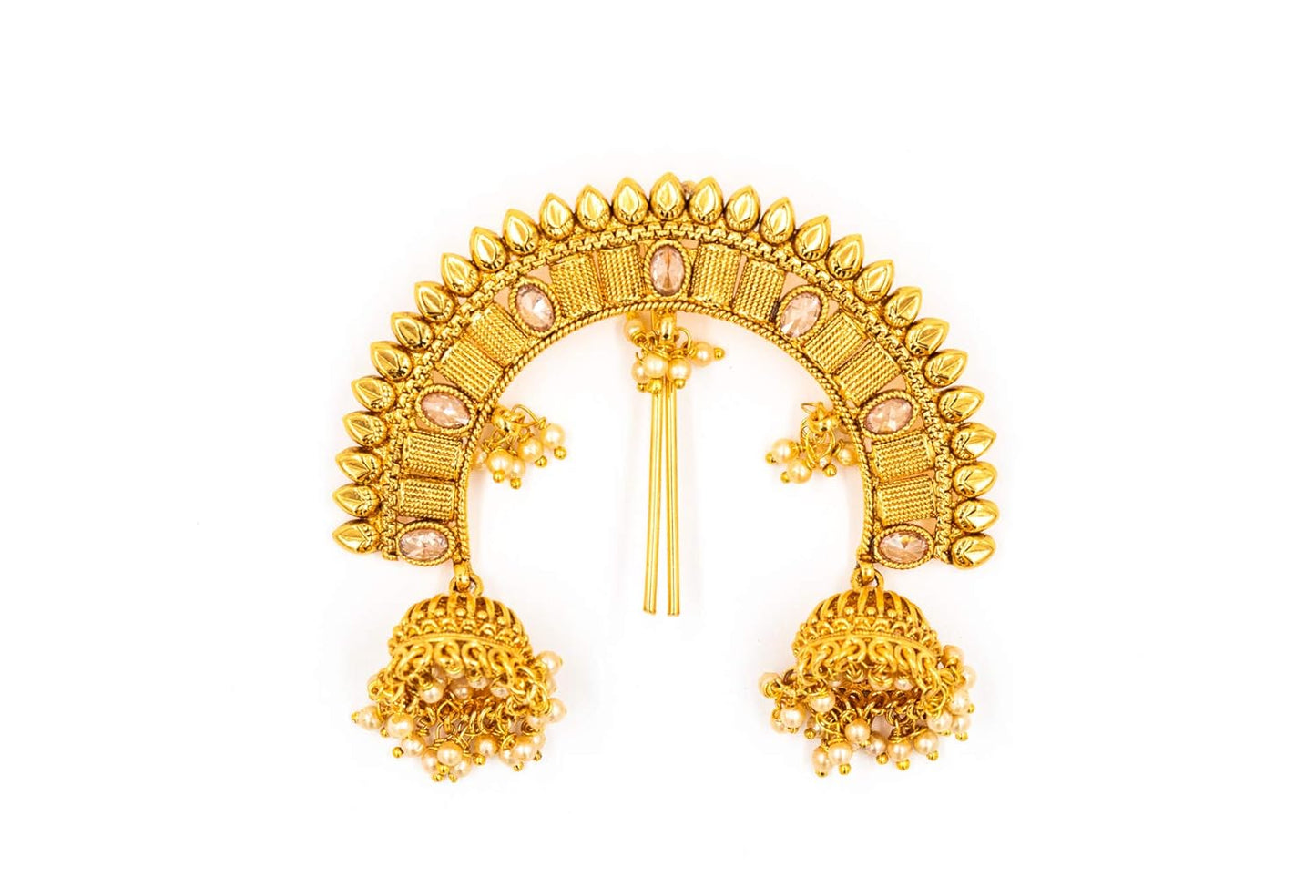 Traditional Indian Wedding Hair Accessories - Elegant Bridal Jewelry for Special Occasions