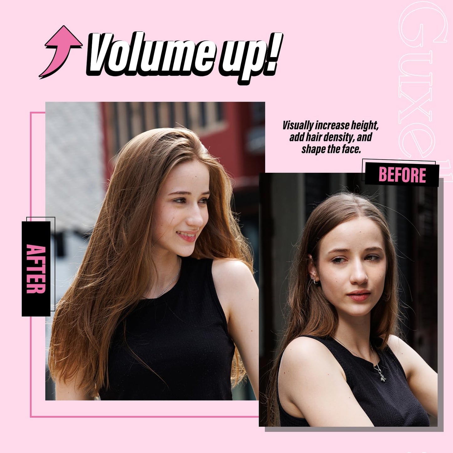 Guxelle Fluffy Volume Powder Spray for Women - Instant Root Lift & Matte Finish Hair Styling Powder, Lightweight Texturizing Spray with Medium Hold (0.07 oz Travel Bottle, Pack of 1)