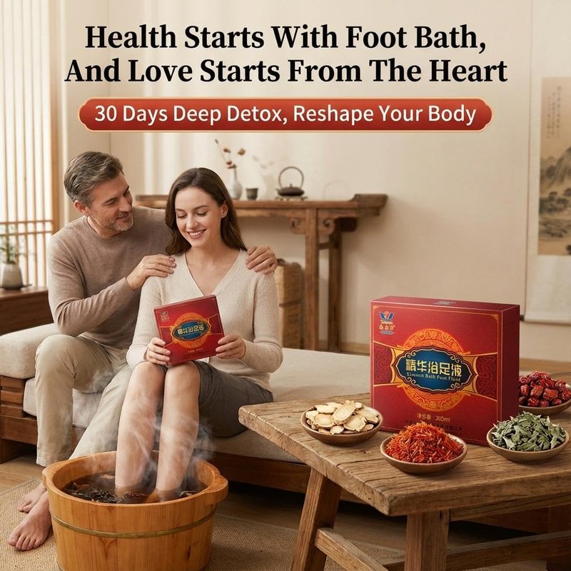 Herbal Foot Soak - Plant-Based Odor Control & Itch Relief | 30 Sachets (300ml) Tibetan Blend for Circulation & Relaxation