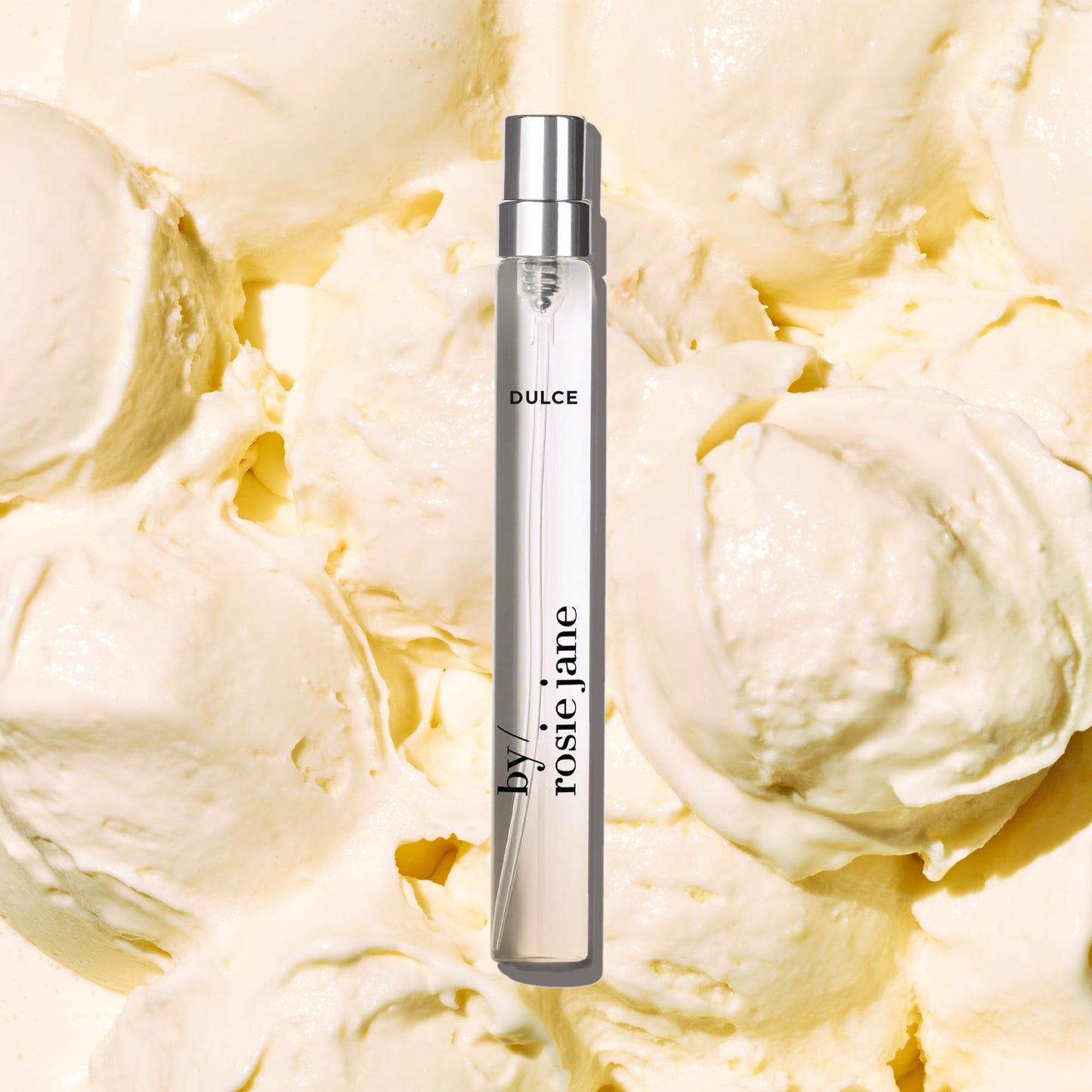 By Rosie Jane Travel Perfume Spray (Dulce) - Clean Perfume for Women - Non-Toxic Body Mist with Notes of Creamy Vanilla, Brown Sugar & Warm Hinoki Wood - Paraben, Sulfate & Phthalate Free (10ml)