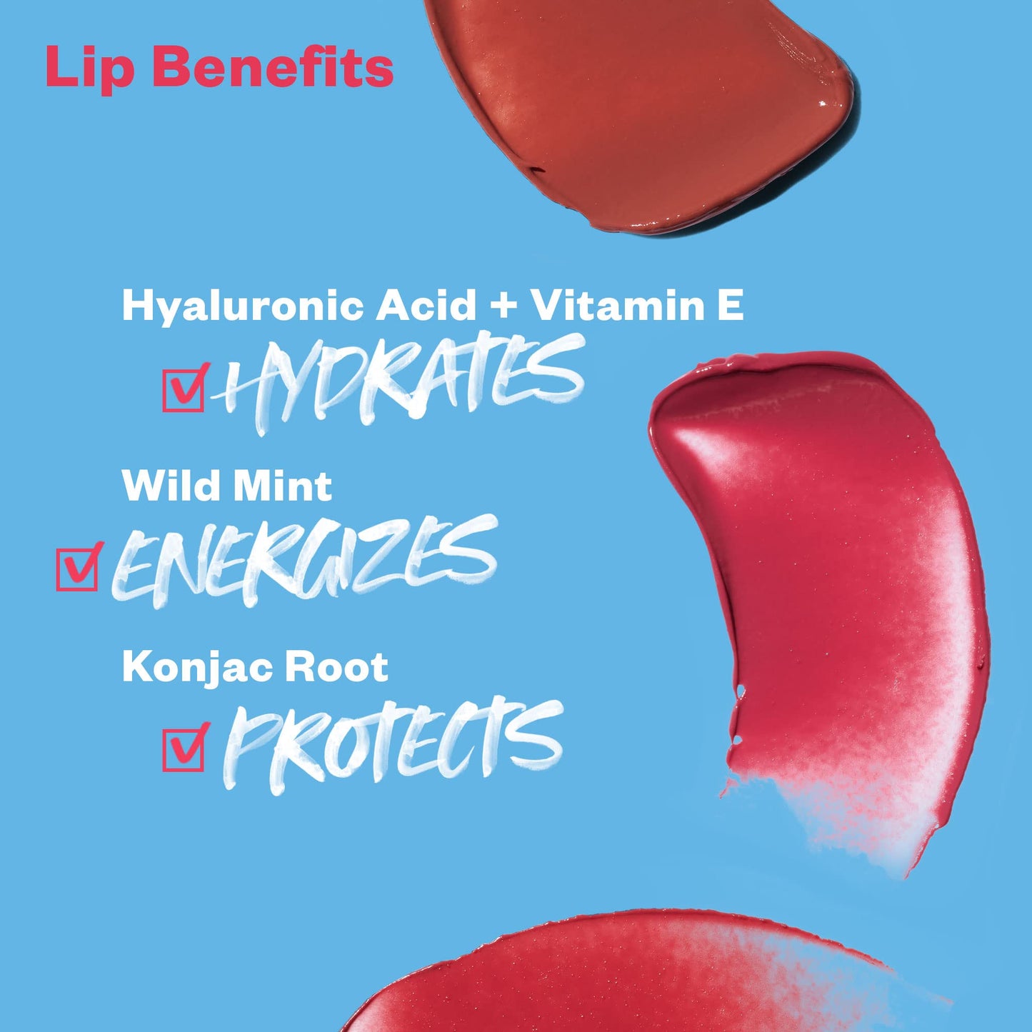 Kosas LipFuel Lip Balm – Hydrating Tinted Lip Balm with Hyaluronic Acid & Konjac, Nourishing Lip Care, Smooth Glossy Finish, Baseline