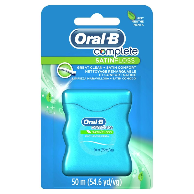 Oral-B 54 Yards Floss Satin Mint (6 Pieces)