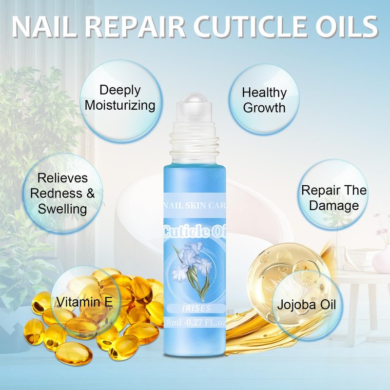 HiLemon Quick Gel Nail Polish Remover Kit, Magickly Remove Polish in 3-5 Mins for Nail Gel, with a 15ml Gel Remover, Cuticle Oil & Nail Tools, No Need to Soak or Wrap (Remover&Oil)