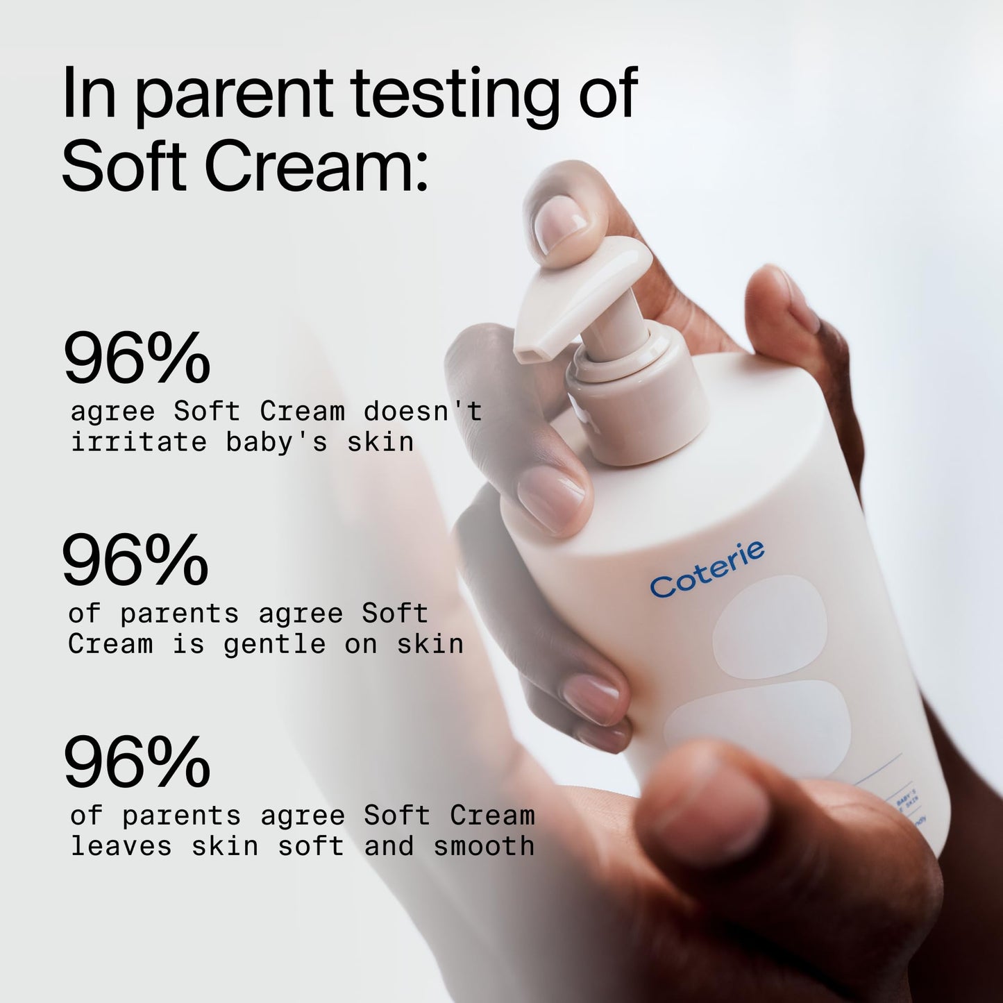 Coterie Baby Dry Skin Skincare Essentials Set | 16.2 oz Face + Body Lotion, 4.7 oz Diaper + Dry Skin Balm | Fragrance Free, Safe for Sensitive Skin, Hypoallergenic, Microbiome Friendly, Eczema Safe