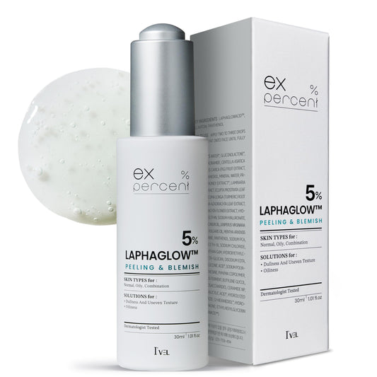 I'VEL EX.PERCENT Ampoule (NIACINAMIDE 5% Wrinkle improvement, Moisturizing, Skin tone improvement)