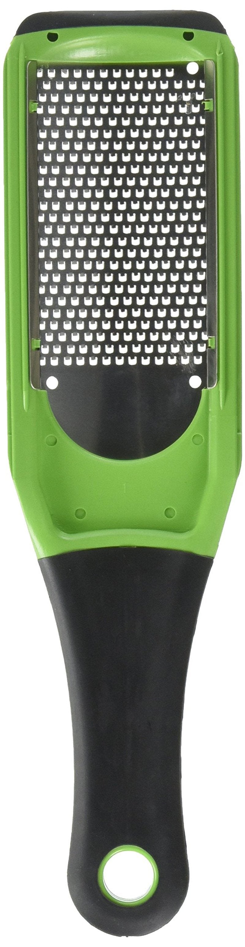 Microplane Artisan Series Parmesan Cheese Grater and Zester (Fine, Green)