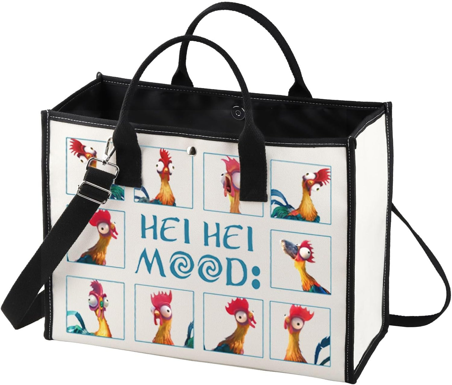 Hei Hei Tote Bag - Stylish Chicken Hei Hei Shoulder Bag for Fans | Perfect Gift for Hei Hei Lovers
