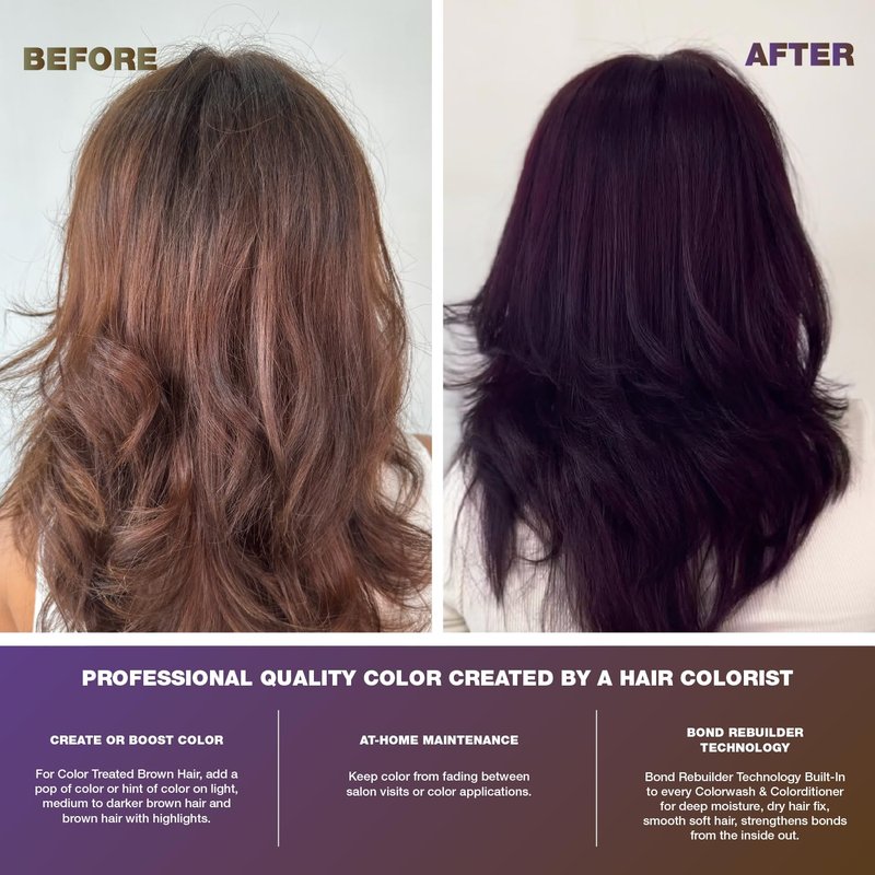 Viral Colorwash Purple for Brunettes