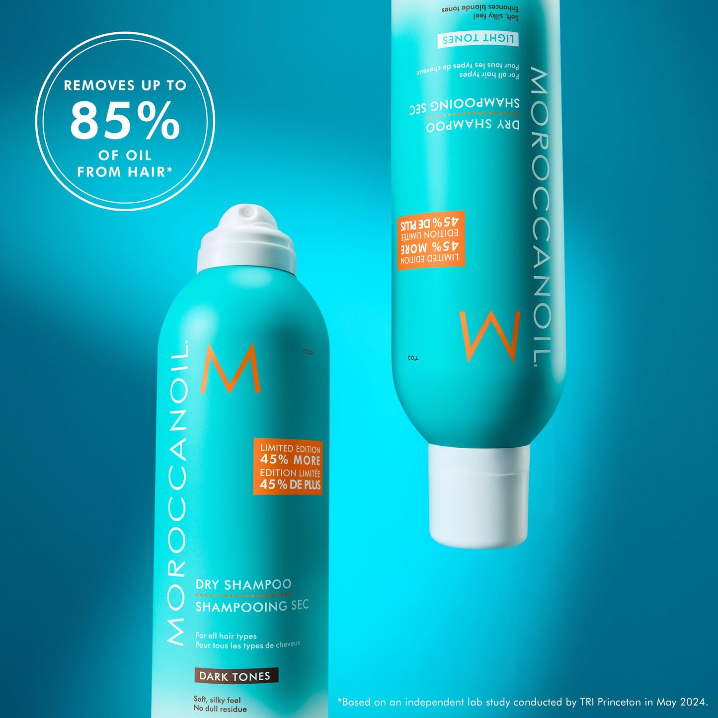 Moroccanoil Dry Shampoo Dark Tones, Jumbo, 8.2 Ounce
