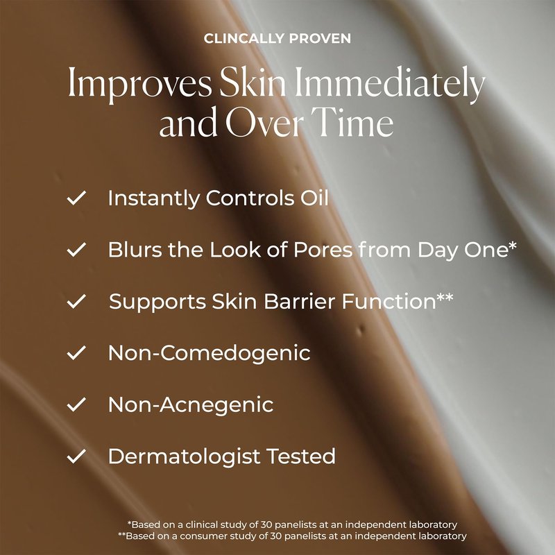 Laura Mercier Tinted Moisturizer Blurred Matte with SPF 30: 24HR+ Shine Control and Blurring, Long Lasting, Sheer to Light, Buildable Coverage, Blurs the Look of Pores, Skin Tint, 2C Oak