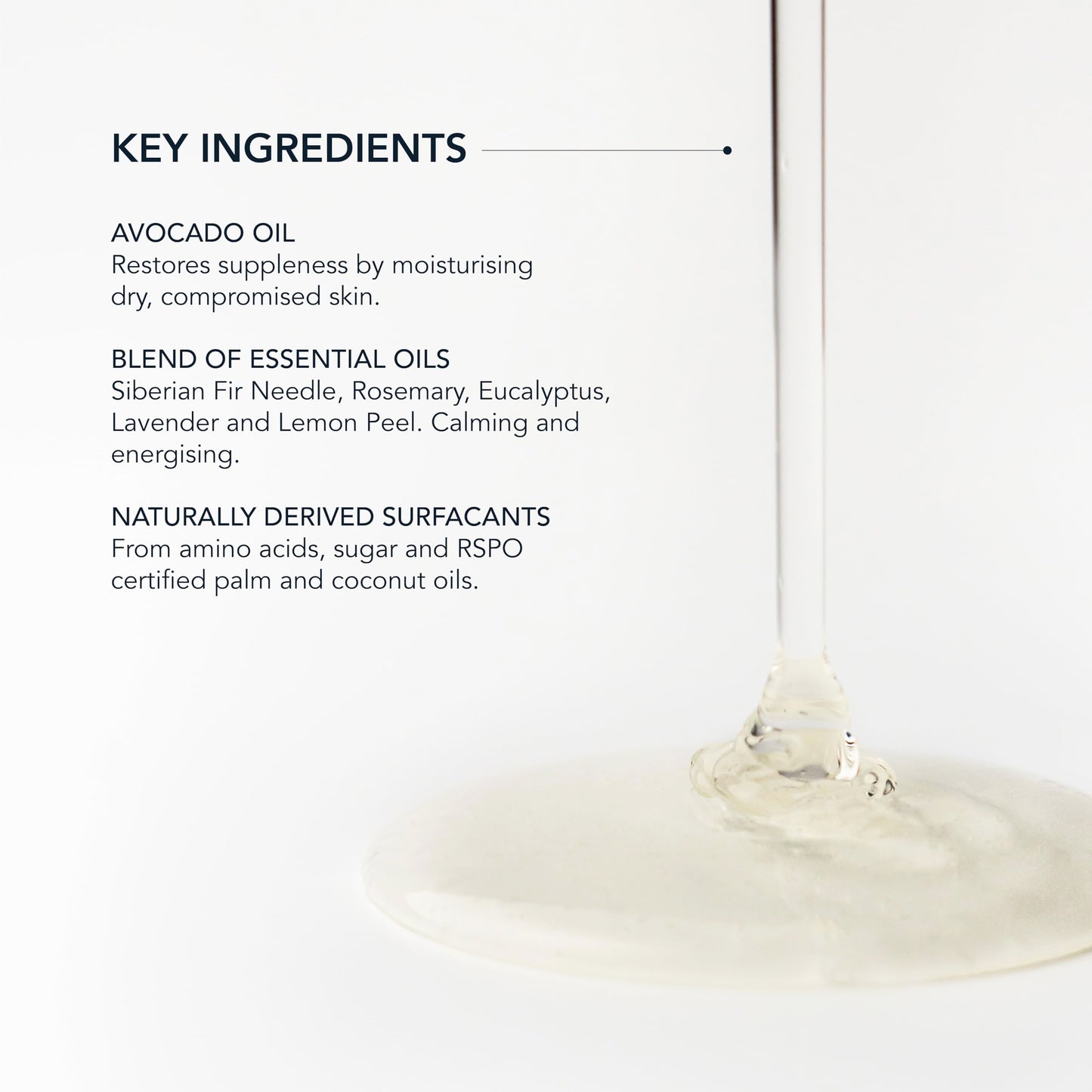 OLVERUM - Natural Body Cleanser | Clean, Vegan Skin Care (8.5 fl oz | 250 ml)