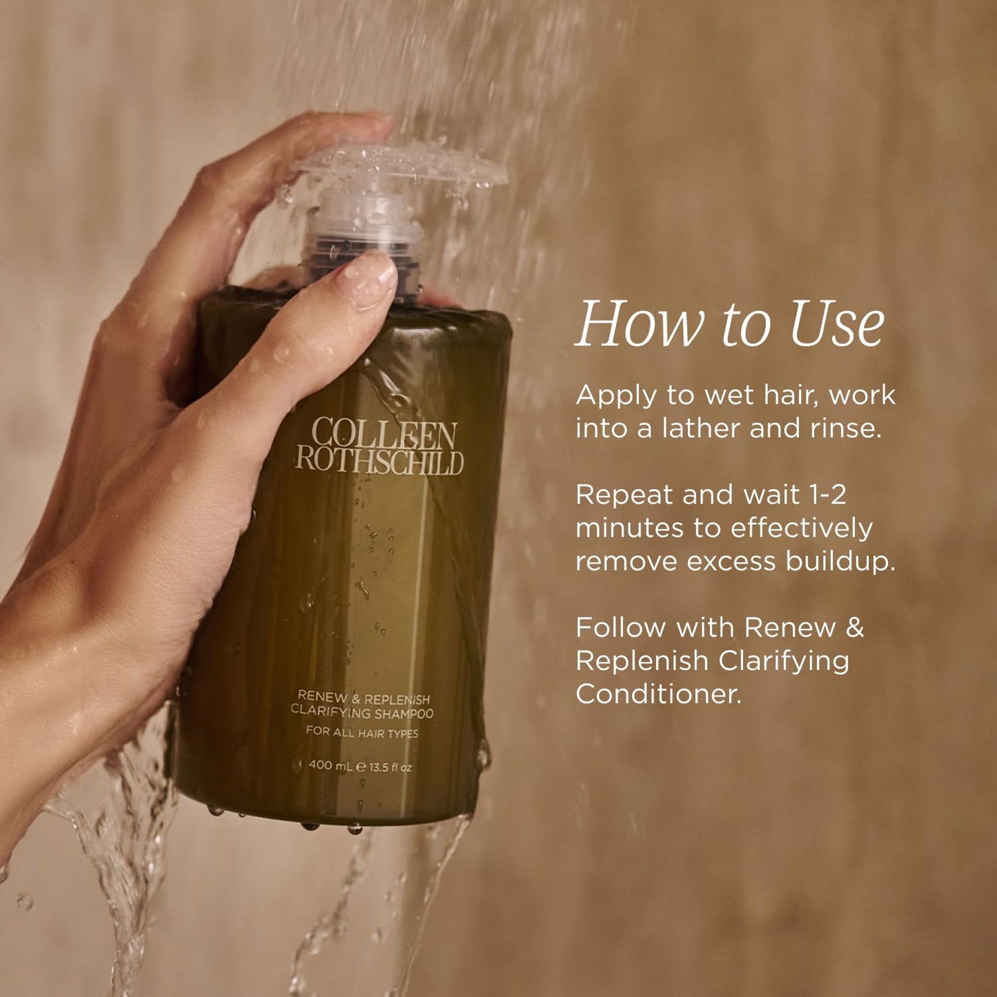 COLLEEN ROTHSCHILD Renew & Replenish Clarifying Shampoo