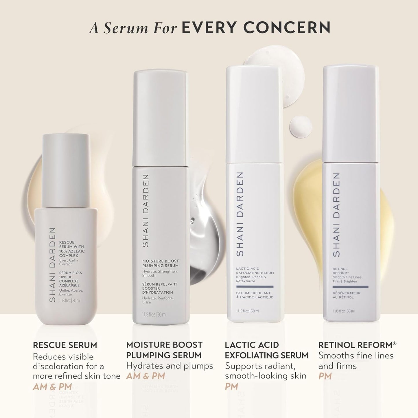 Shani Darden Rescue Serum - 10% Azelaic Acid for Redness & Acne Relief | Lightweight Hydrating Formula, 1 fl oz