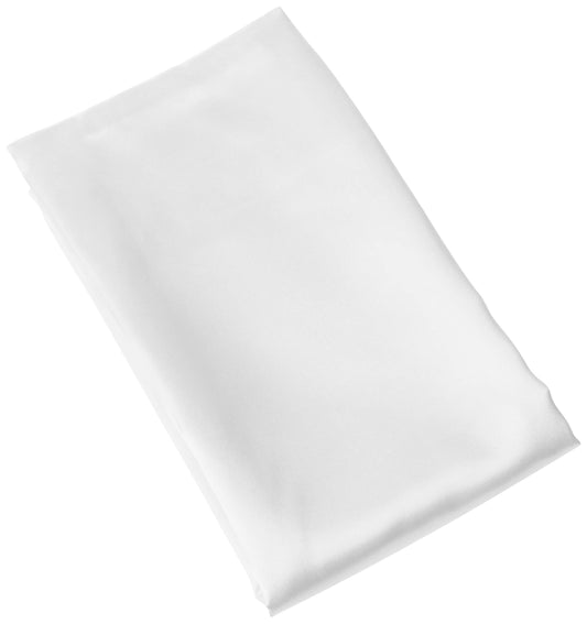 Morning Glamour Single King Satin Pillowcases-Ivory Envelope Closure, for Beautiful Hair and Skin, for Women, King (20" x 36")