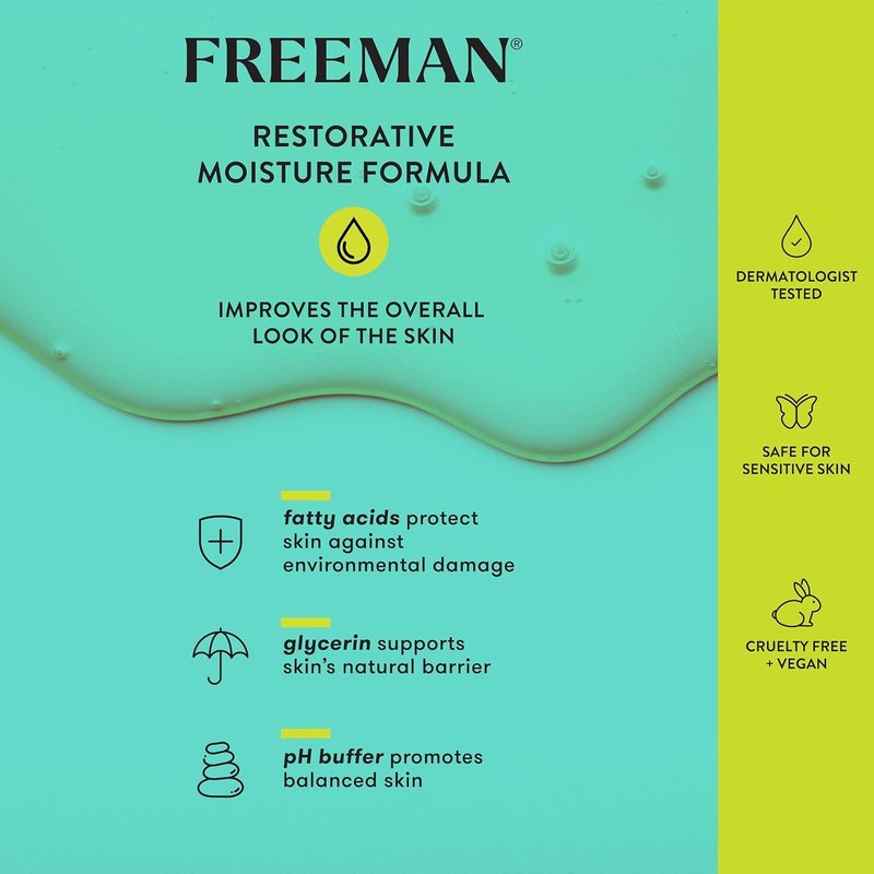 Freeman Glow Booster Serum - Lightweight Hydrating Face Primer with Vitamin C | 1.0 fl. oz.