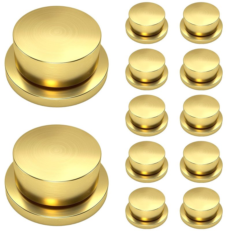 3D Nail Art Rotary Bearing Kit - 20 Pack Gold Spinning Charms for DIY Nail Designs | 4x5x2.5mm