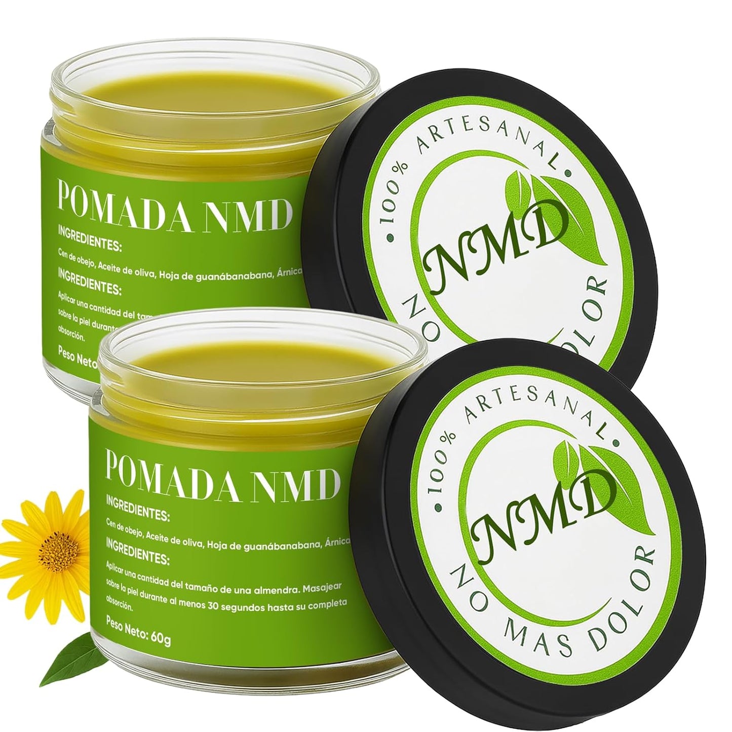 NMD Pomade for Pain Relief - Moisturizing Cream for Soothing Skin | 2 oz