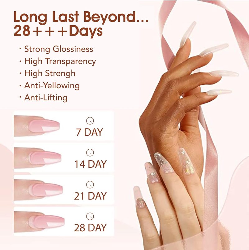 Alda Acrylic Powder - Professional 16oz Clear Nail System for Salon Quality Nails