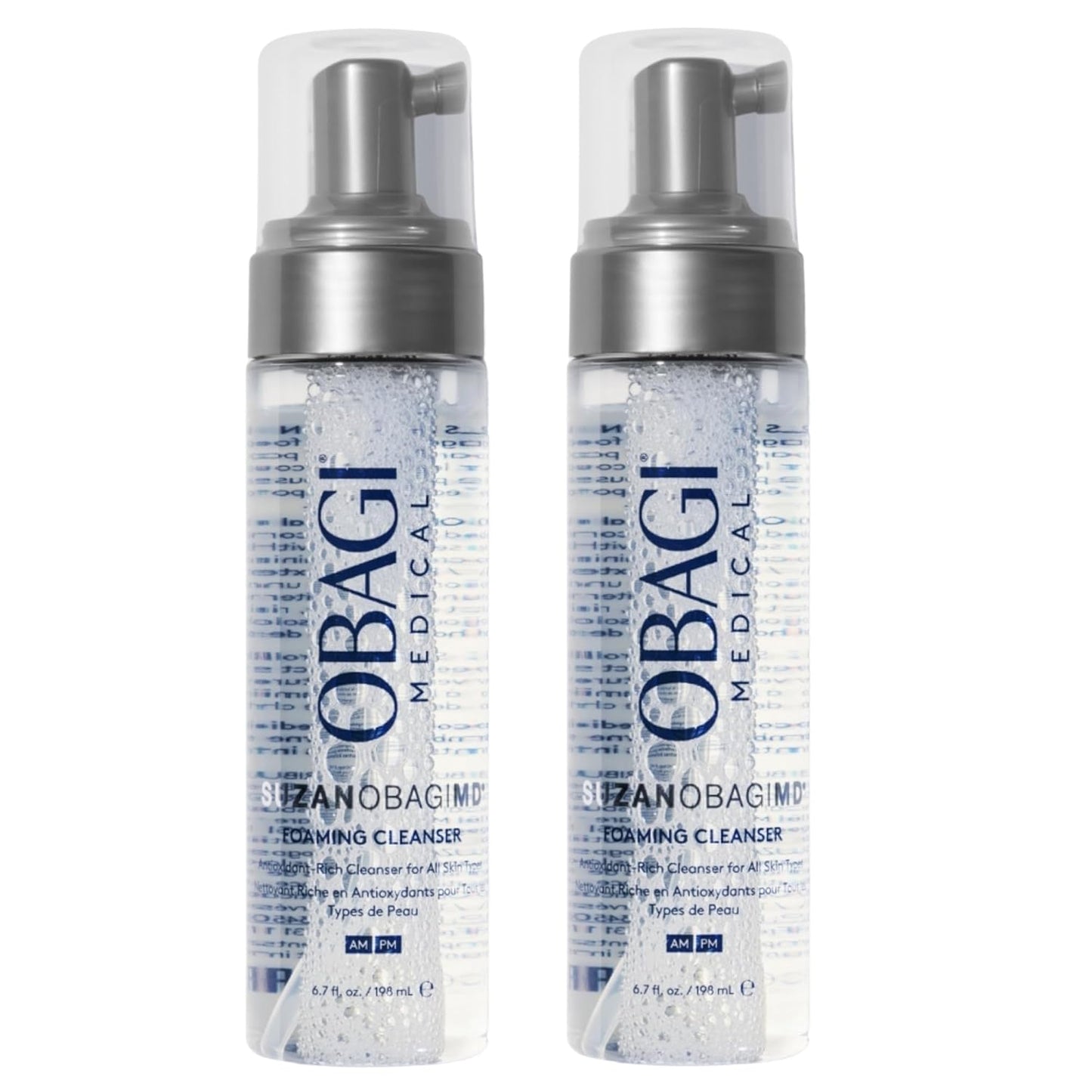 Obagi Medical Foaming Cleanser - Gentle Facial Cleanser for All Skin Types | 6.7 fl oz