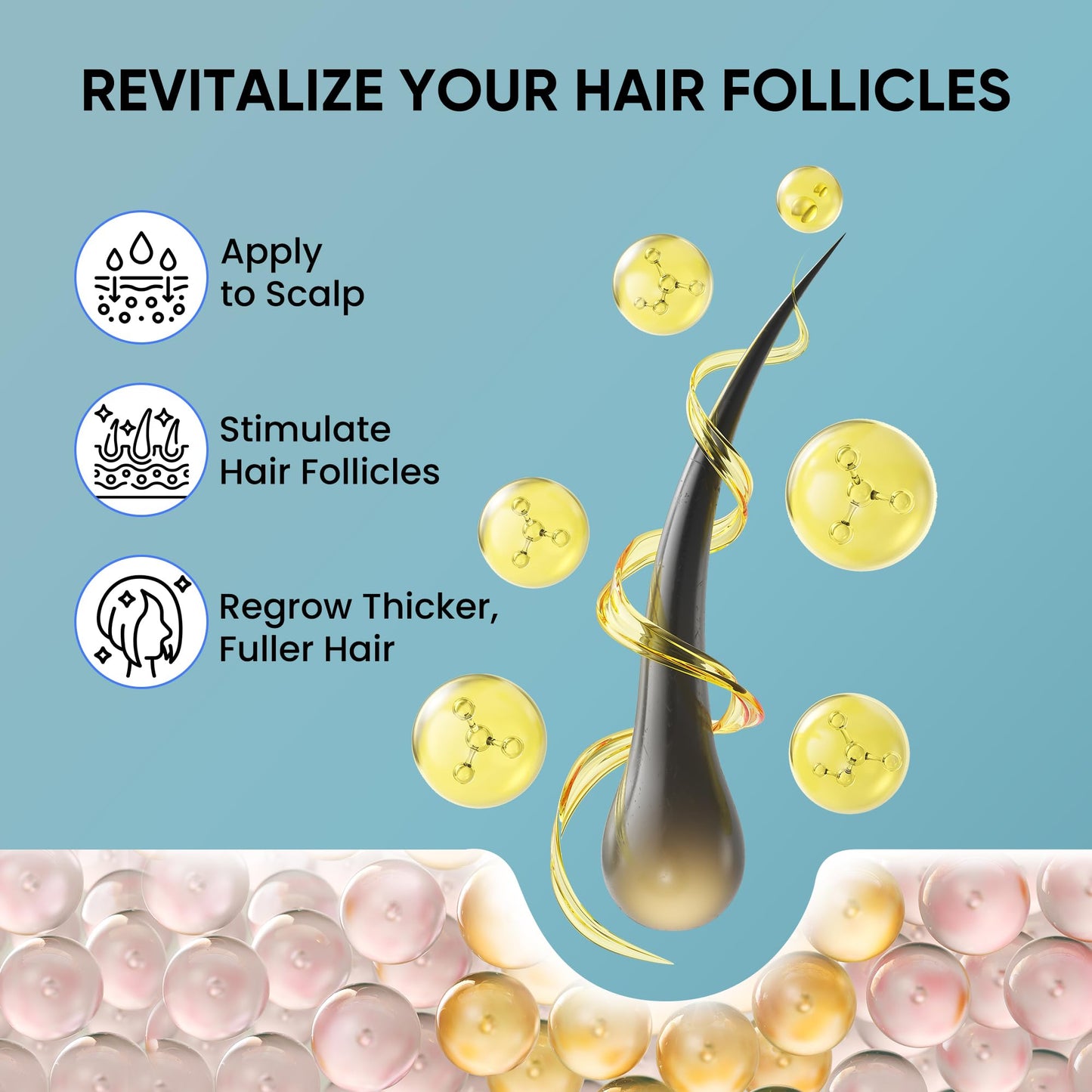 Olivita Hair Growth Spray for Men and Women