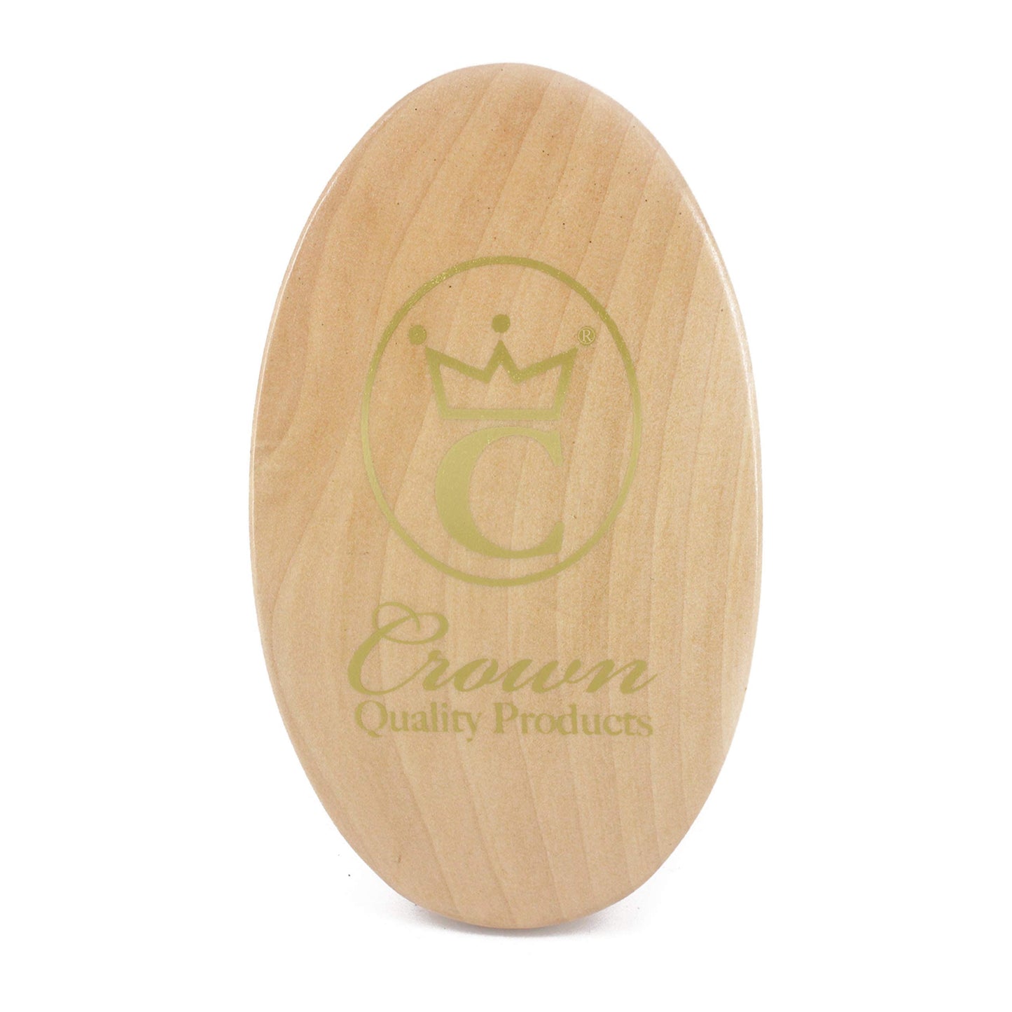 CQP Medium Firm Premium Mixed Boar Bristle Caesar Hairbrush (Light Oak)