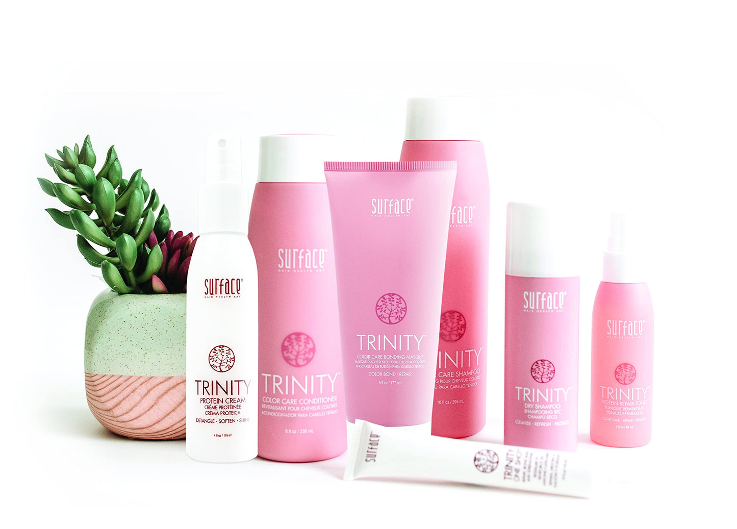 Surface Hair Trinity Protein Cream Leave-In Conditioner, 4 Fl Oz