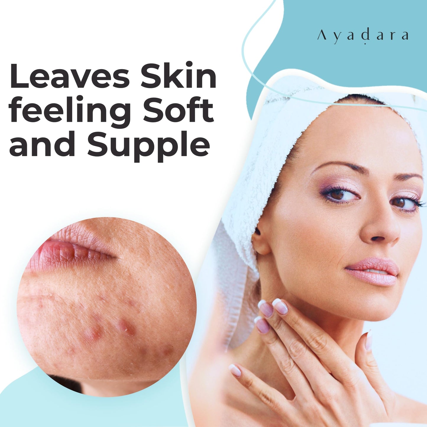 Ayadara Acne Facial Moisturizer, 2 fl oz, Advanced Oil Control Face Moisturizer for Oily Skin, Hydrating Acne Cream & Anti Acne Moisturizer for Face, Powerful Skin Care Regimen for Men & Women
