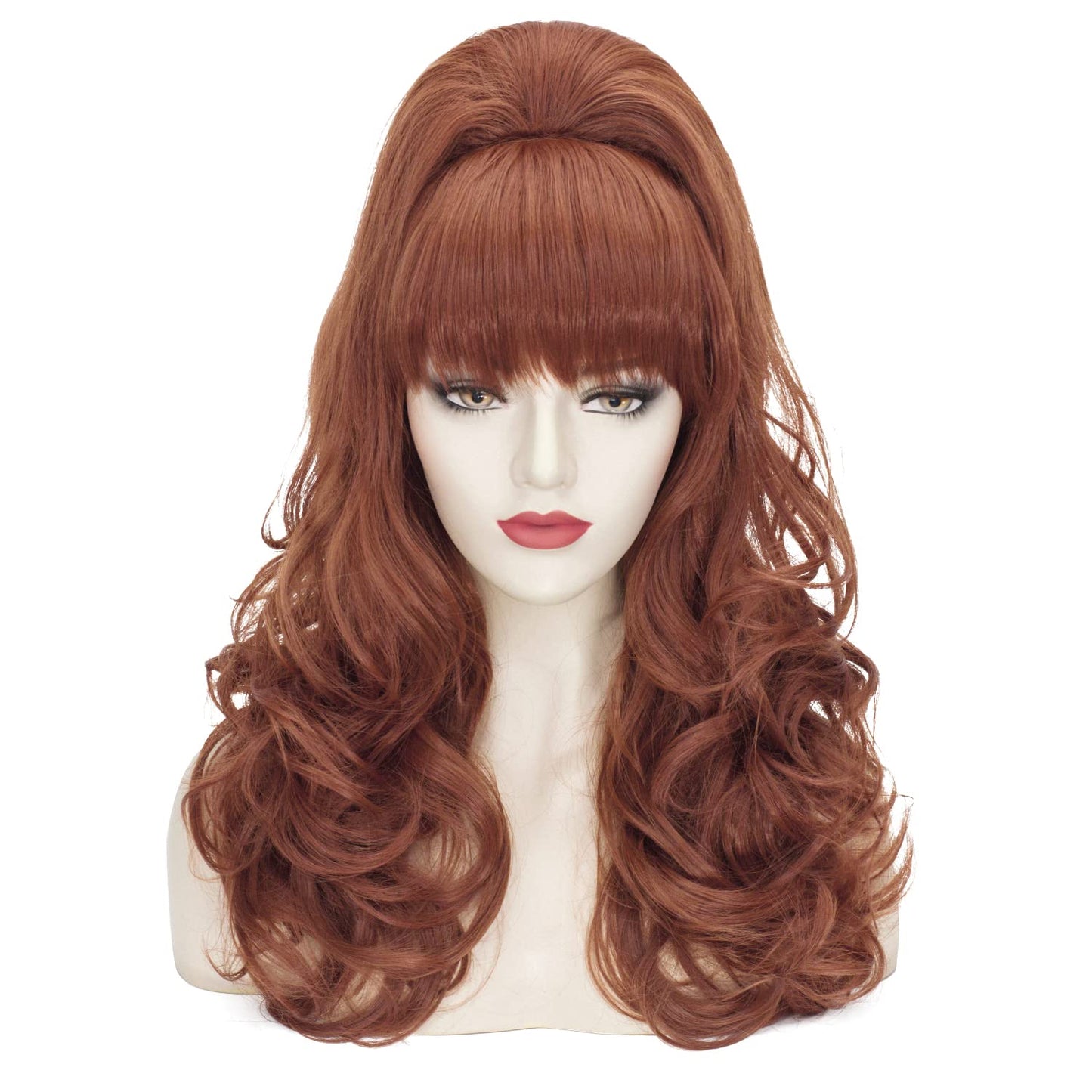 Wiggy Mermaid 70CM Long Light Blonde Wig for Women Blonde Wavy Curly Elf Wigs Princess Queen Wig for Halloween Costume Cosplay Movie Roleplay Party