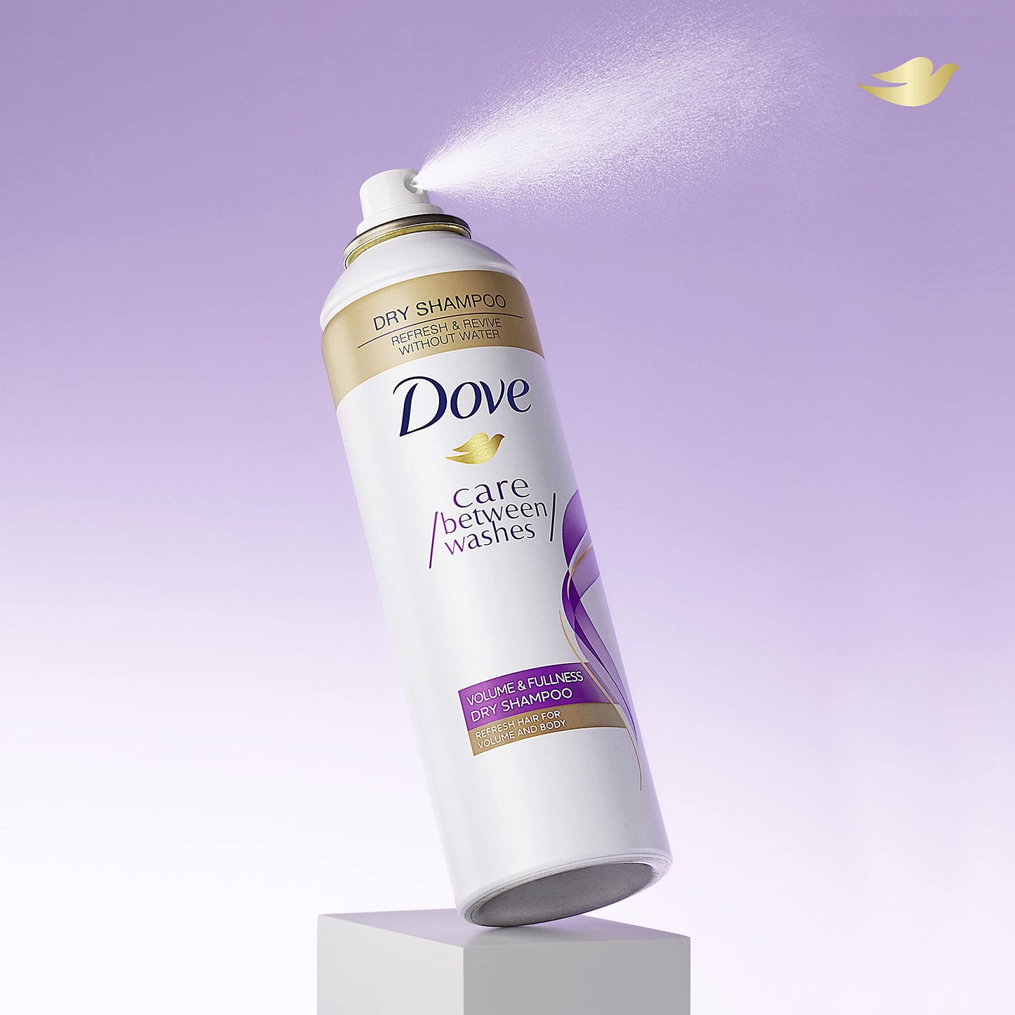 Dove Refresh+Care Invigorating Dry Shampoo 5 oz (Pack of 2)