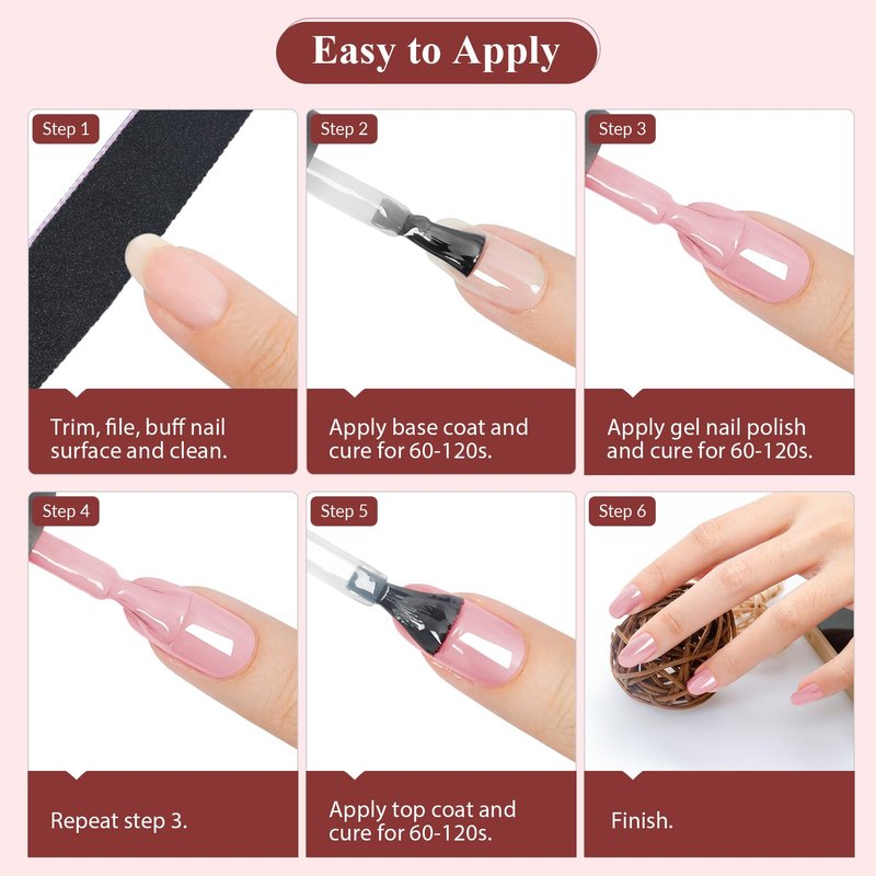 VANREESA 58 Pcs Gel Nail Polish Kit with U V Light 40 Colors Gel Nail Polish Set Glossy & Matte Top Coat Complete Gel Nail Kit with Manicure Tools Gel Polish Kit Gifts for Women