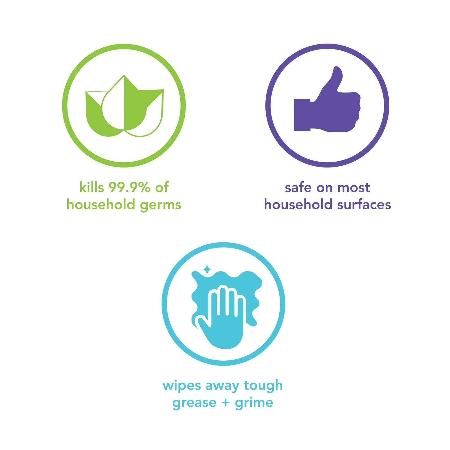 Method Antibacterial Bathroom Cleaner, Kills 99.9% of household germs, Spearmint, 28 Fl Oz, 4 pack