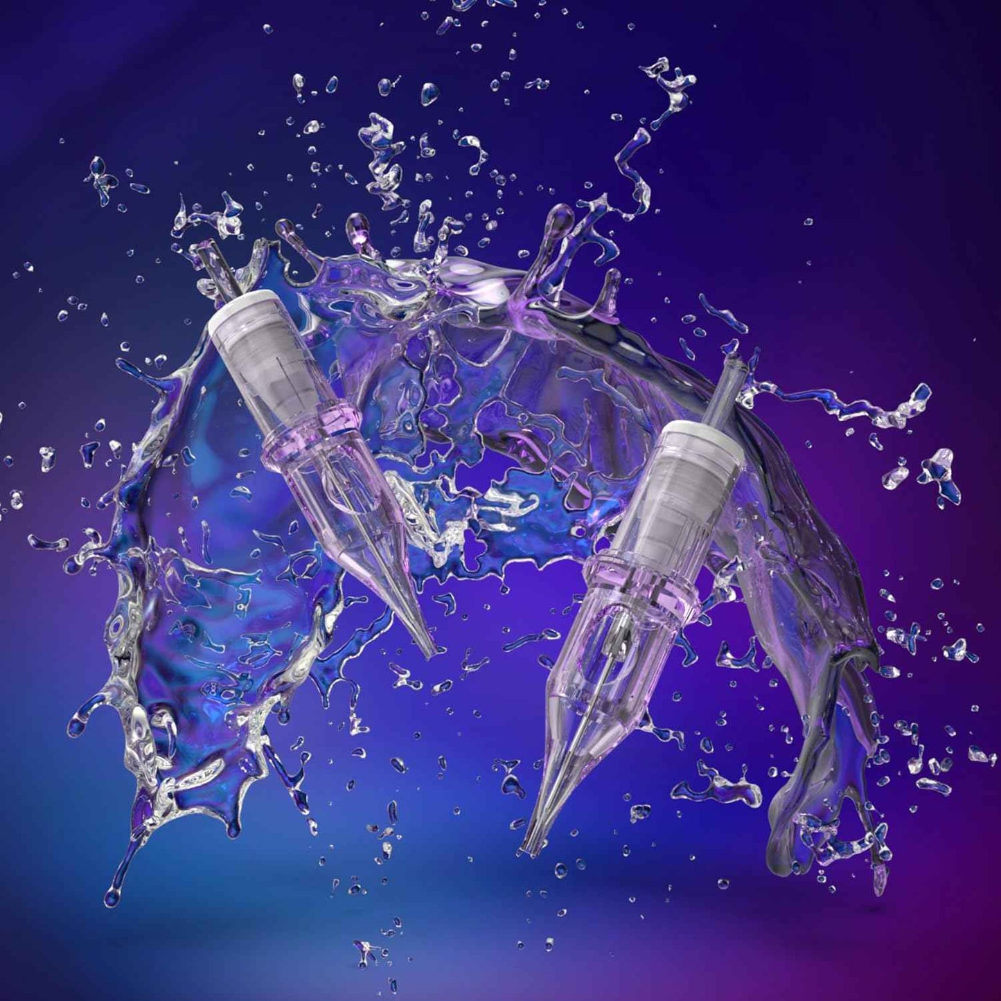 OFEYLE Tattoo Cartridge Needles 50PCS Assorted Mixed Size Round Liner Shader Magnum 3RL 5RL 7RL 9RL 5RS 7RS 9RS 9RM 11RM 7M1 Disposable Tattoo Needles with Membrane for Rotary Tattoo Machine Pen Gun