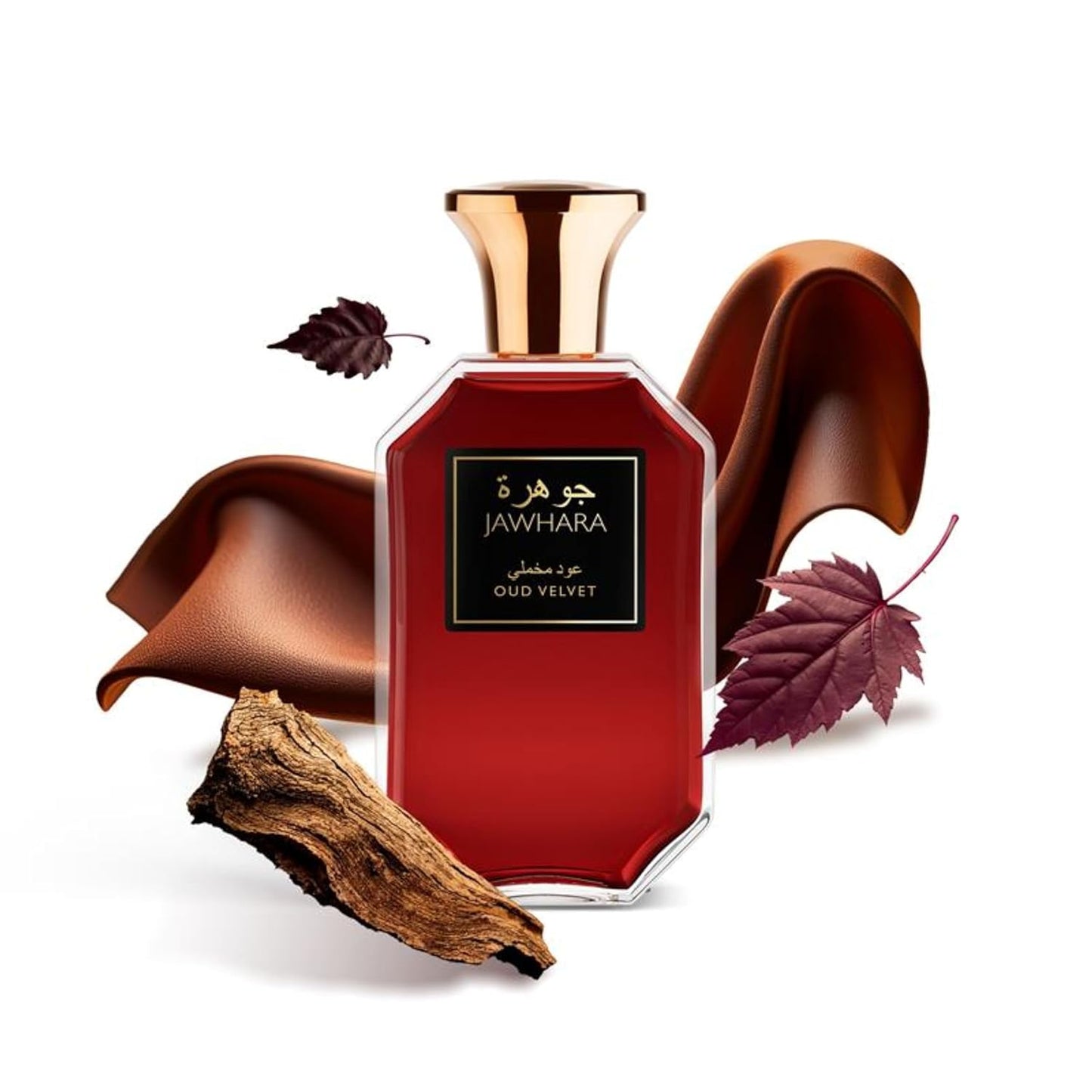 Oud Velvet Eau de Parfum - Woody Ambery Scent with Saffron & Leather | 3.3 fl oz | Long-Lasting Fragrance for Men