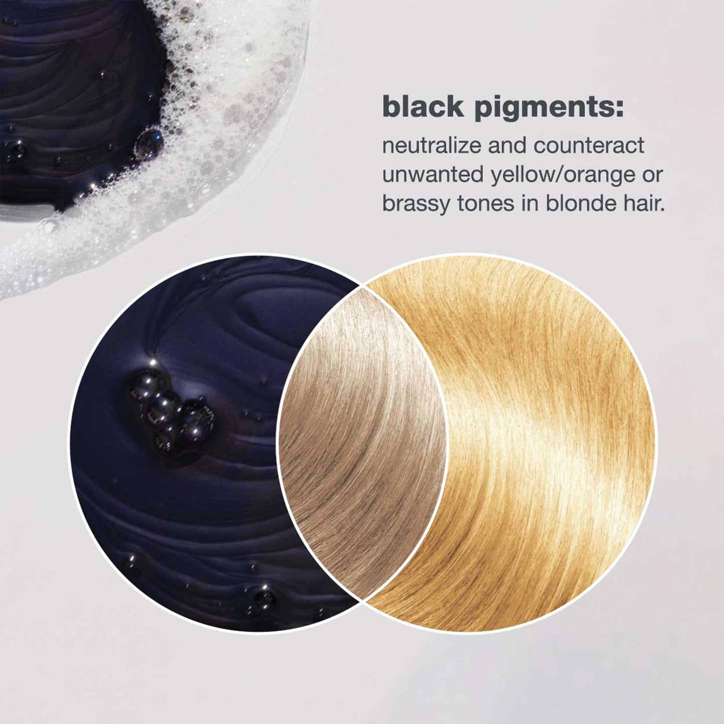 milk_shake icy blond conditioner | award winning toning conditioner with black pigment to neutralize yellow and brass in platinum blonde hair | hydrates and brightens cool tones