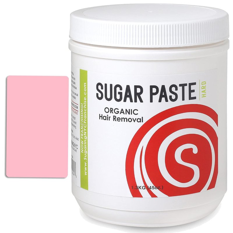 Hard Sugaring Paste for Bikini & Brazilian Waxing | Plastic Applicator Included