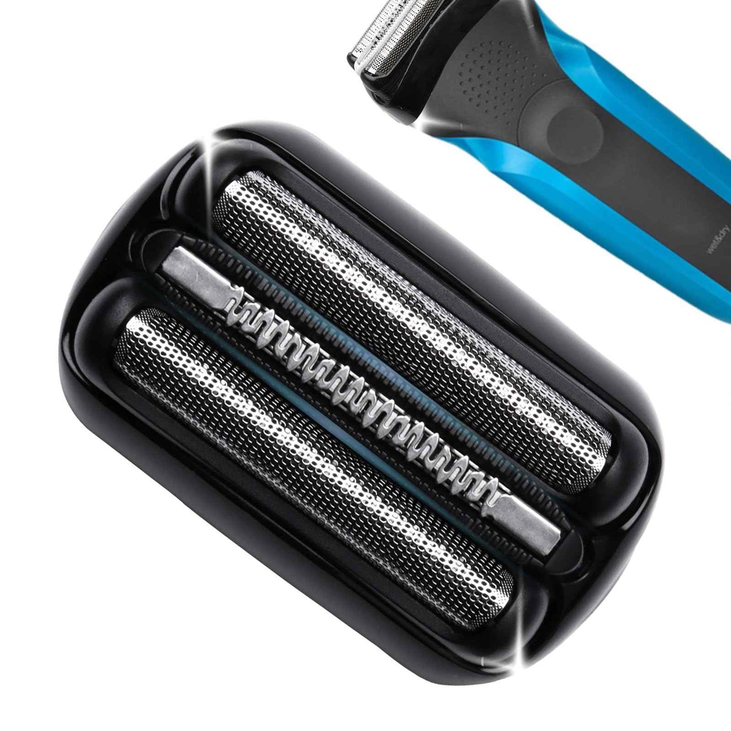 21B S3 Wet and Dry Replacement Heads for All Series 3 Electric Shavers 3040s 300s 310s 3080s Models, Compatible with Shaver Part 21B, for 21b Foil & Cutters Razor Accessories.