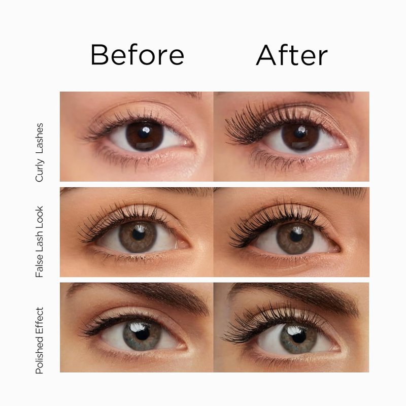Lord & Berry Prodigious Mascara - Curling & Volumizing, Smudge-Free Formula for False Lash Effect | 0.33 fl oz