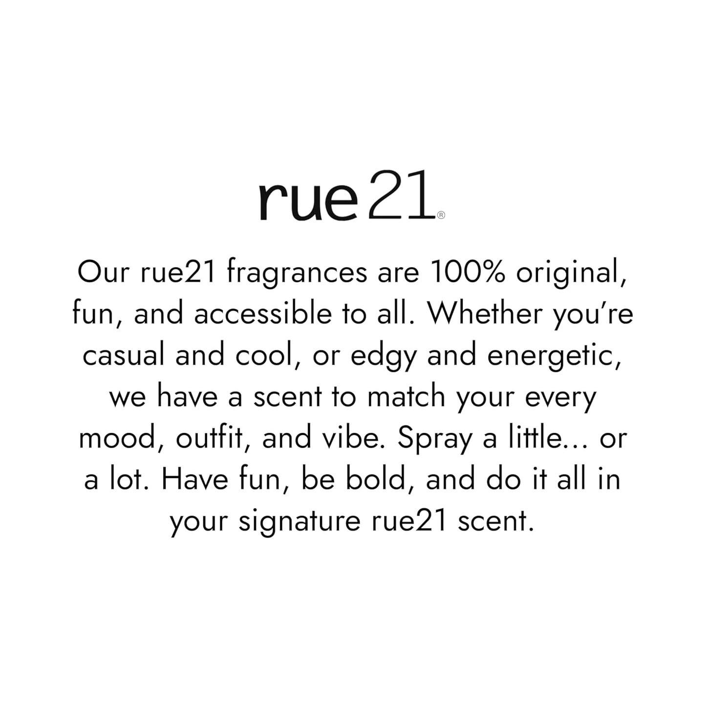 Men's Cologne Spray - Rue 21 CJ White Fragrance | 1.7 fl oz (50 ml)