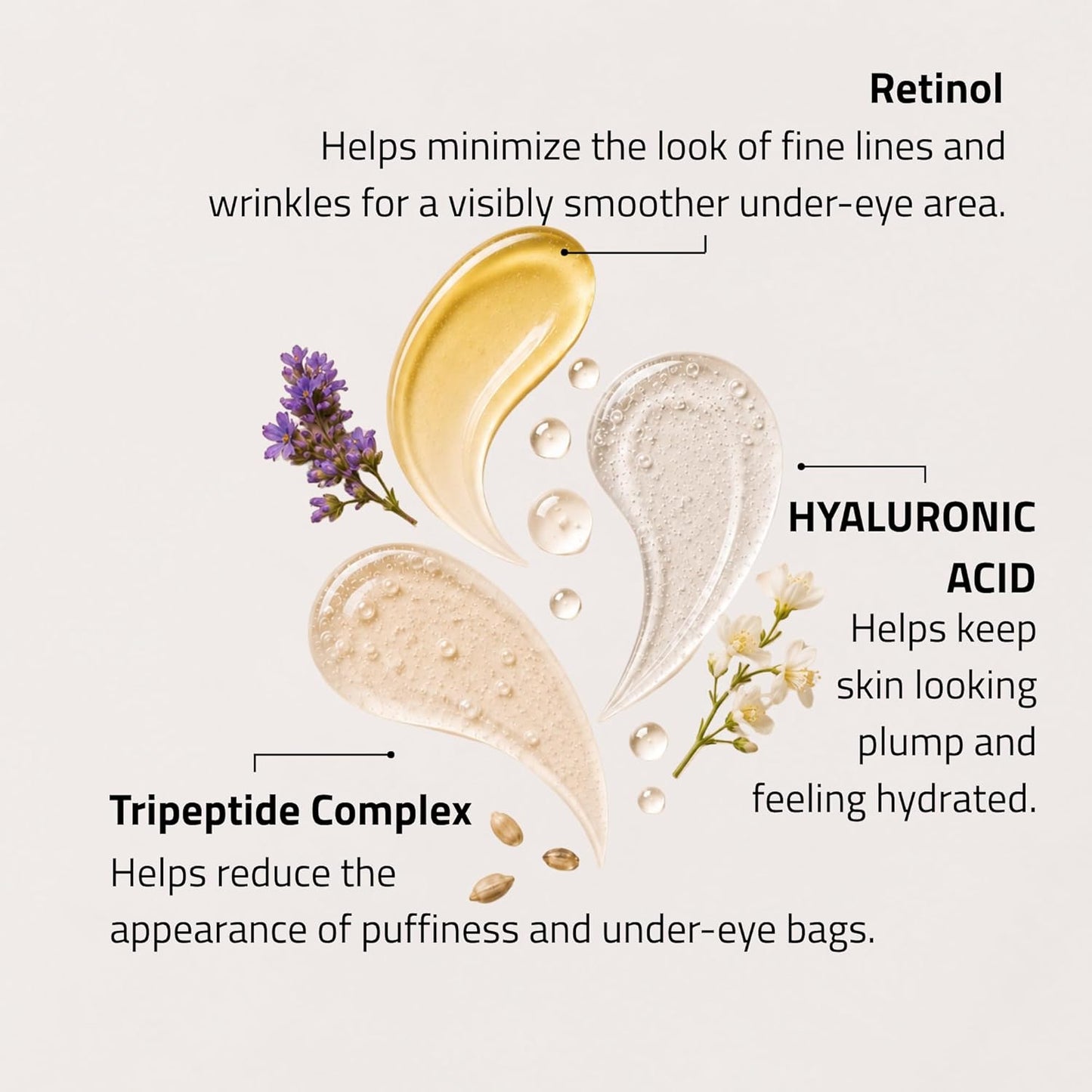 Retinol Cream for Face - Firming Night Moisturizer with Hyaluronic Acid, Ginseng & Green Tea | 2oz