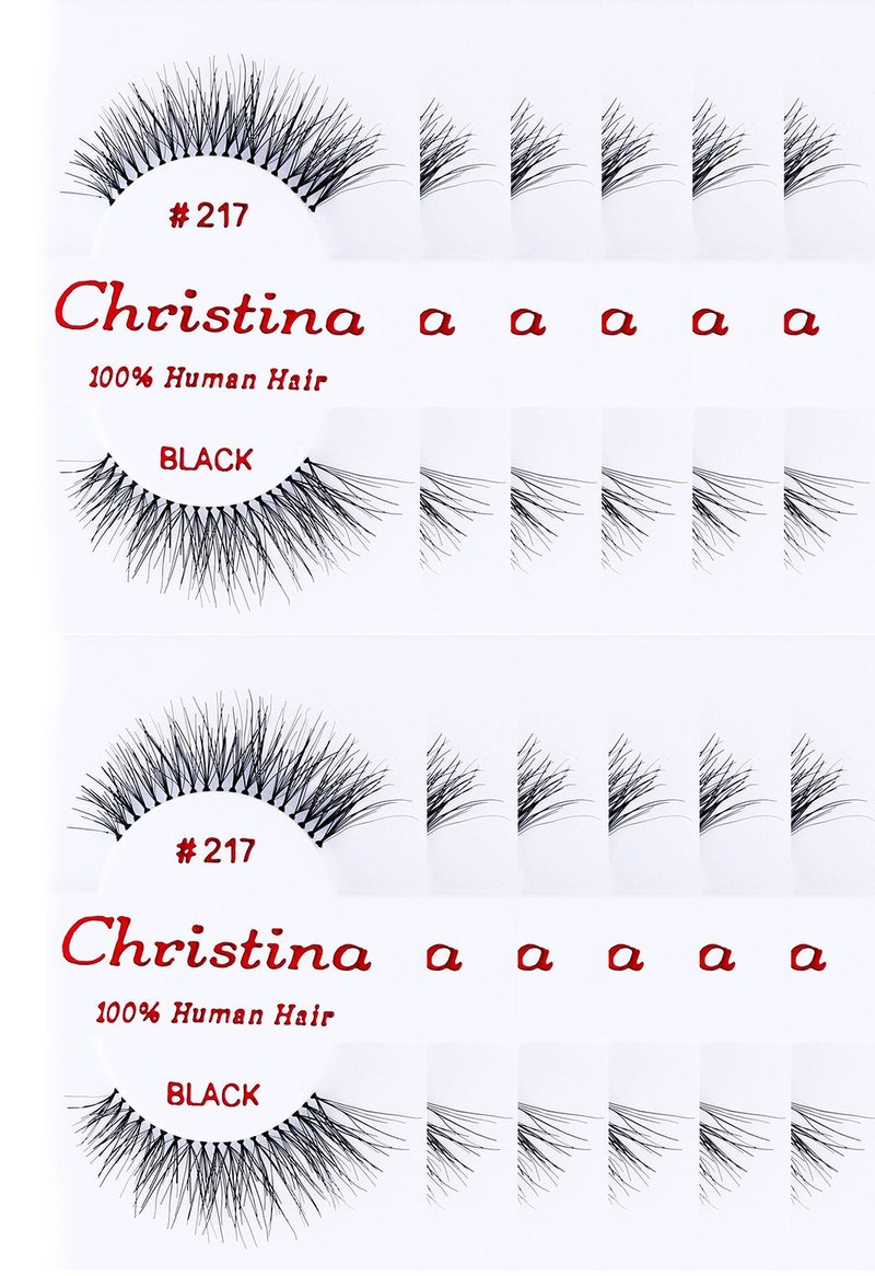 Christina 12packs Eyelashes - #217