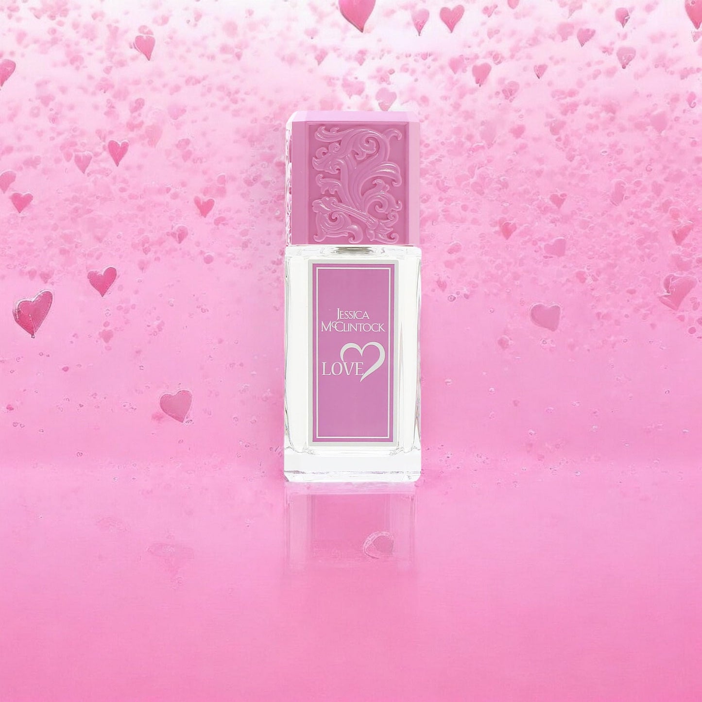 Jessica McClintock Love Eau De Parfum Spray for Women, 3.4 oz - Bright Floral Scent with Yuzu, White Tea, Gardenia, Jasmine & Amber, Romantic Long-Lasting Fragrance