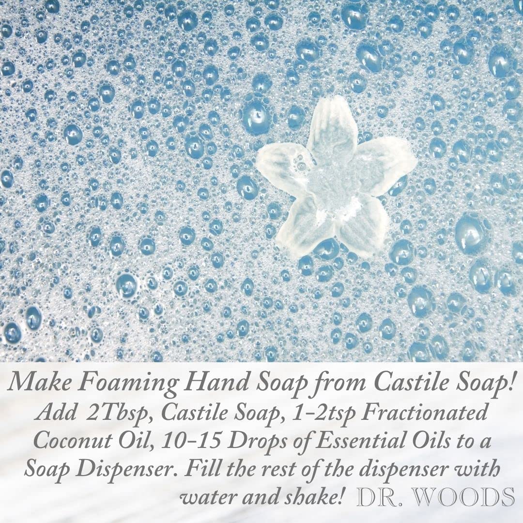 Dr. Woods Peppermint Liquid Castile Soap - 32 Fl Oz, Pack of 3